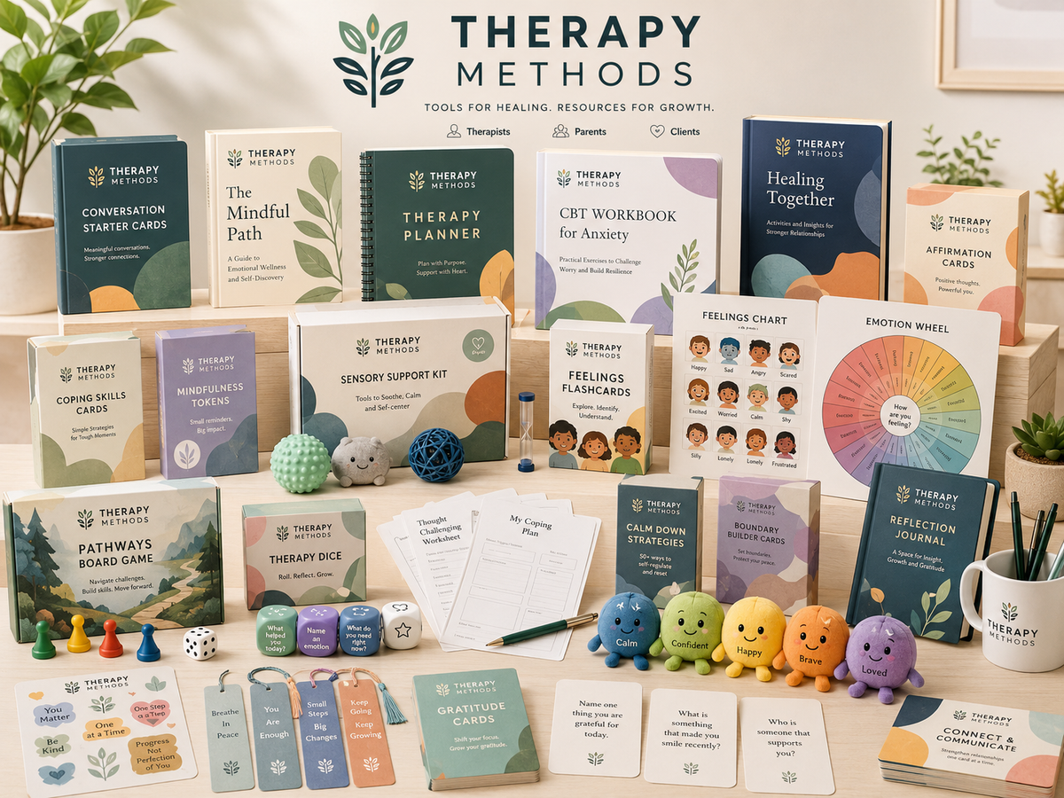 Therapy Methods therapy tools and wellness product collection